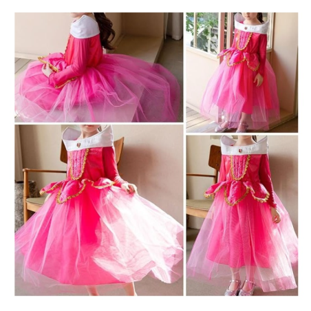Disfraz Princesa Aurora 6-7 Años