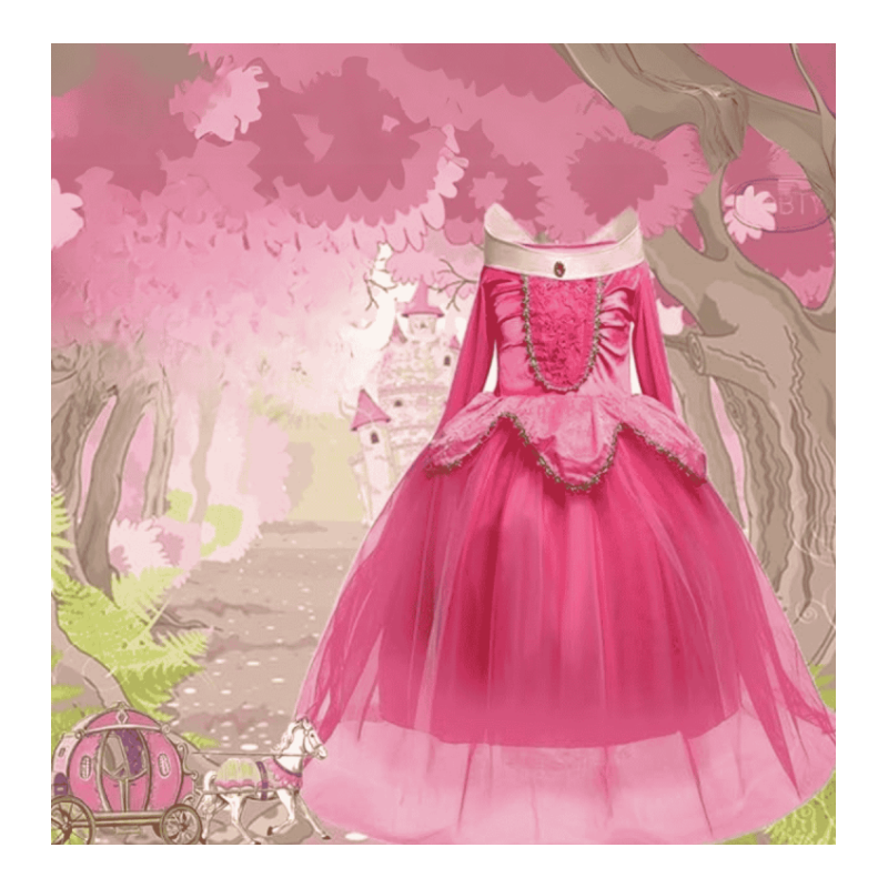 Disfraz Princesa Aurora 6-7 Años