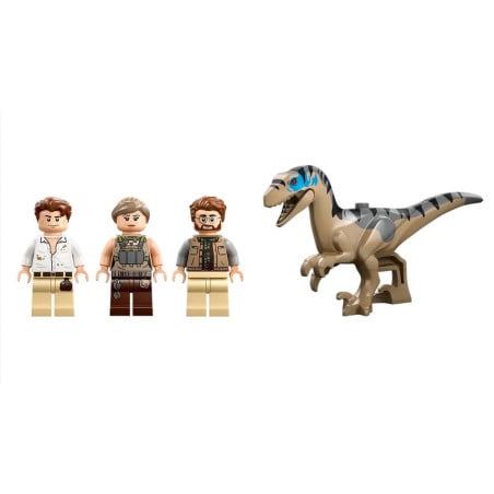 LEGO Jurassic World Misión de Seguimiento Raptor y Titanosaurus