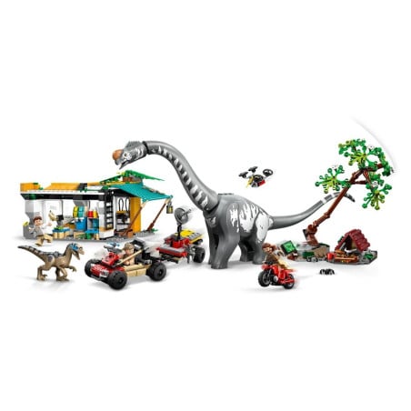 LEGO Jurassic World Misión de Seguimiento Raptor y Titanosaurus