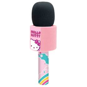 Micrófono Hello Kitty Con Melodías Y Bluetooth