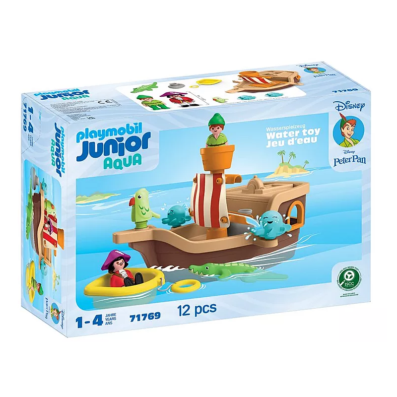 Playmobil Junior El Barco Pirata De Peter Pan