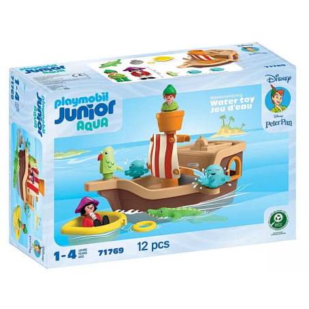 Playmobil Junior El Barco Pirata De Peter Pan