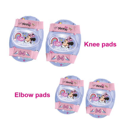 Patines + Protecciones 4 Ruedas Minnie