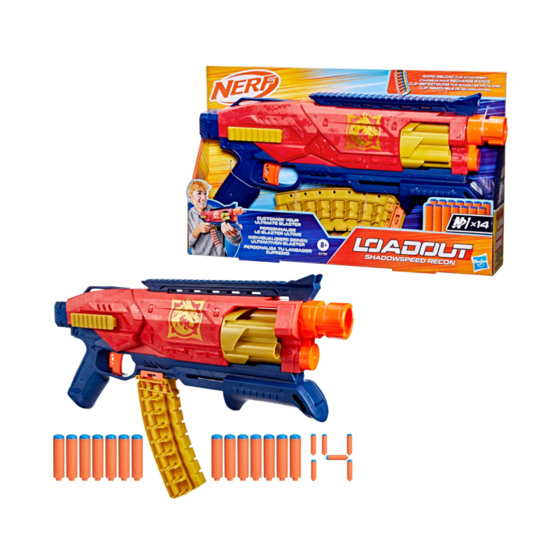 Nerf Loadout Shadowspeed Recon Blaster De Hasbro