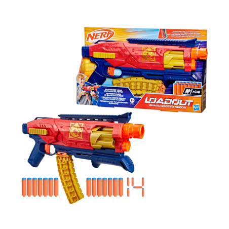 Nerf Loadout Shadowspeed Recon Blaster De Hasbro