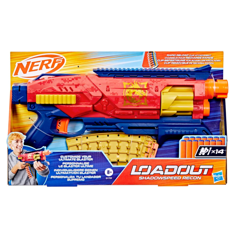 Nerf Loadout Shadowspeed Recon Blaster