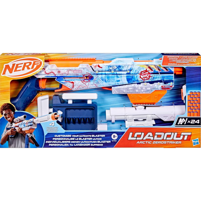 Nerf Loadout Arctic Zerostriker