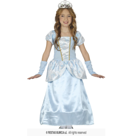 Disfraz Princesa Azul 3-4 Años De Fiestas Guirca 2