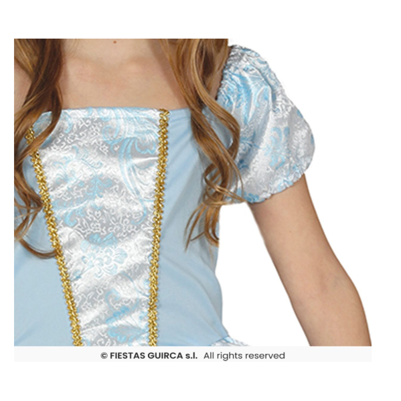 Disfraz Princesa Azul 3-4 Años