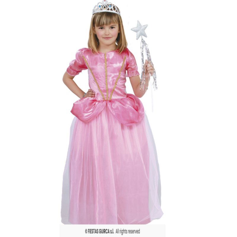 Disfraz Princesa Del Baile Rosa 7-9 Años