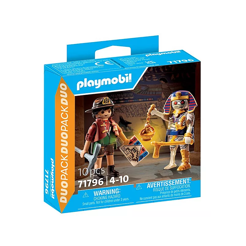 Playmobil Cazador De Tesoro Y Momia