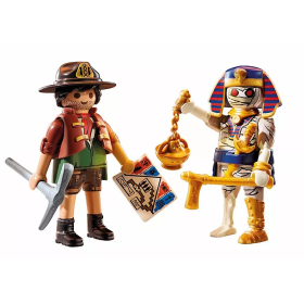 Playmobil Cazador De Tesoro Y Momia 2