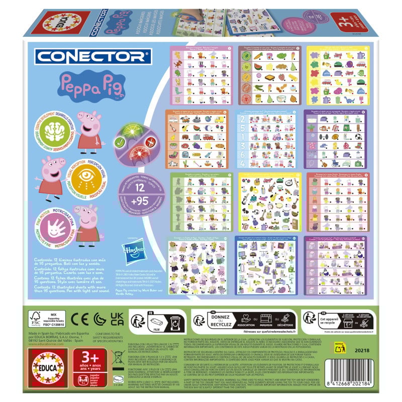 Conector Lapiz Peppa Pig