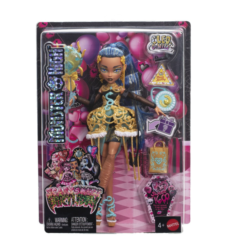 Monster High Cleo De Nile Cumpleaños Sweet De Mattel