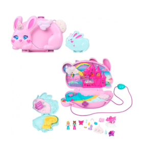Polly Pocket Cofre Y Bolso Conejito De Mattel 2
