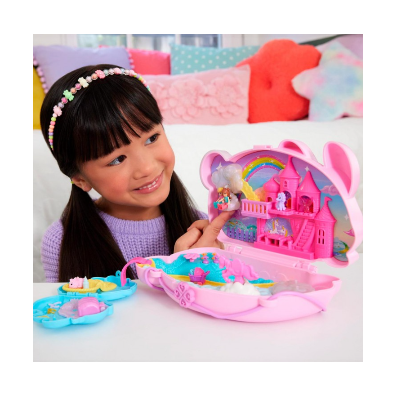 Polly Pocket Cofre Y Bolso Conejito