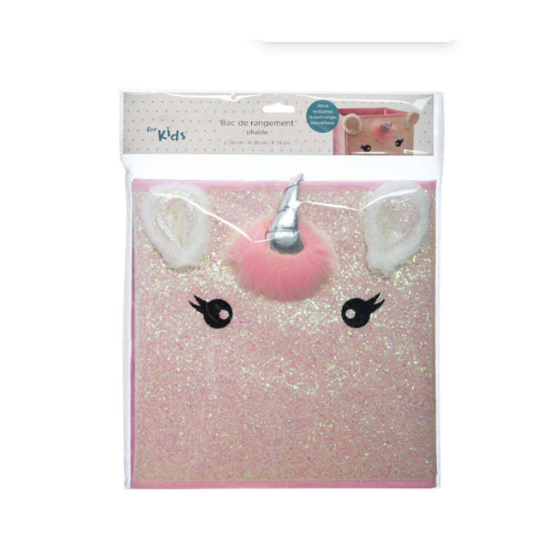 Cesta Plegable Unicornio