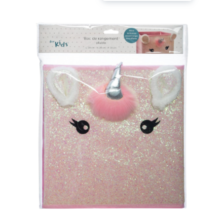 Cesta Plegable Unicornio