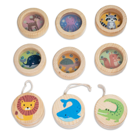 Laberinto Y Yo-Yó De Madera Surtido 2