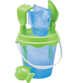 Cubo Playa Purpurina Con Accesorios De Atmosphere 2