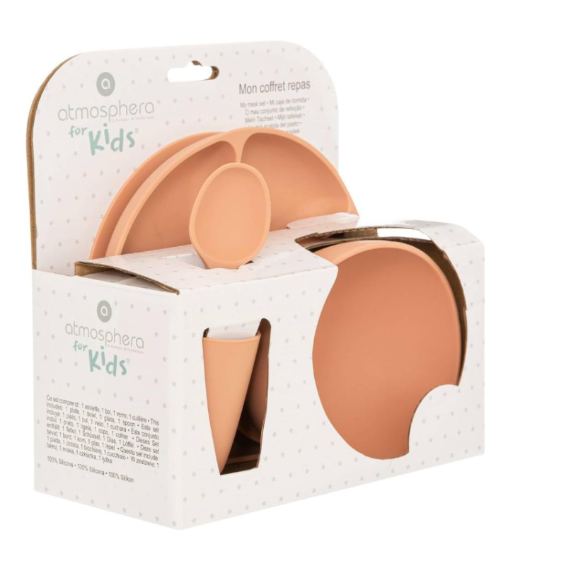 Vajilla Silicona Terracota 4 Piezas De Atmosphere