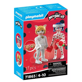 Playmobil Miraculous Ladybug & Cat Noir Sueño De Boda