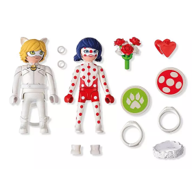 Playmobil Miraculous Ladybug & Cat Noir Sueño De Boda 2