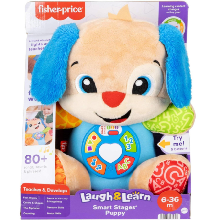 Perrito Rie Y Aprende Fisher Price De Mattel