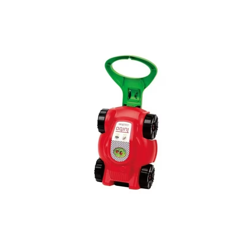 Cortacesped Rojo Con Mango Verde