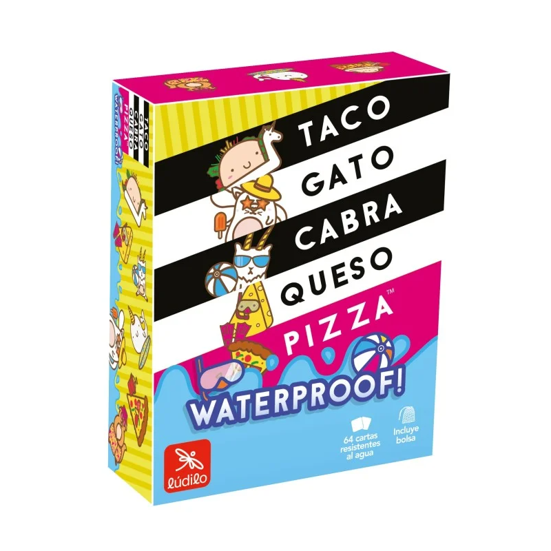 Taco Gato Cabra Queso Pizza Waterproof De Ludilo