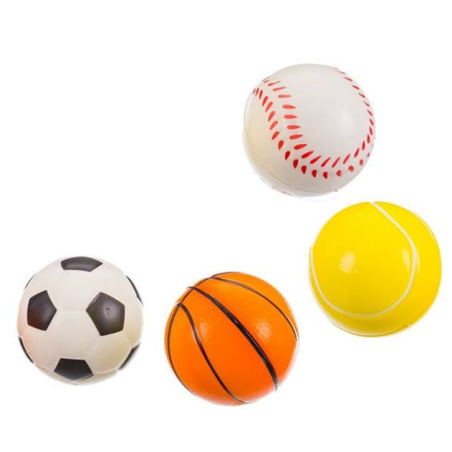 Pelota Foam Deportes 6 Cm Surtido