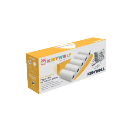 KidyWolf Papel Adhesivo 5 Rollos De KidyWolf