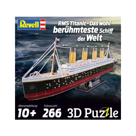 Puzzle 3D Rms Titanic