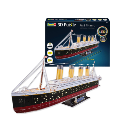 Puzzle 3D Rms Titanic De Carrera Revell