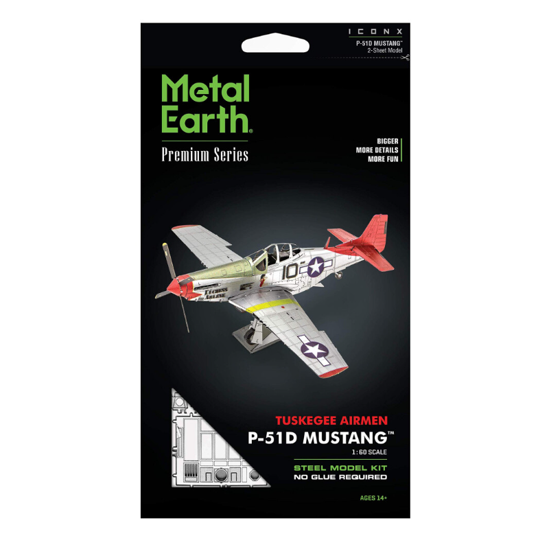 Maqueta Avión P-51D Mustang Red Tail