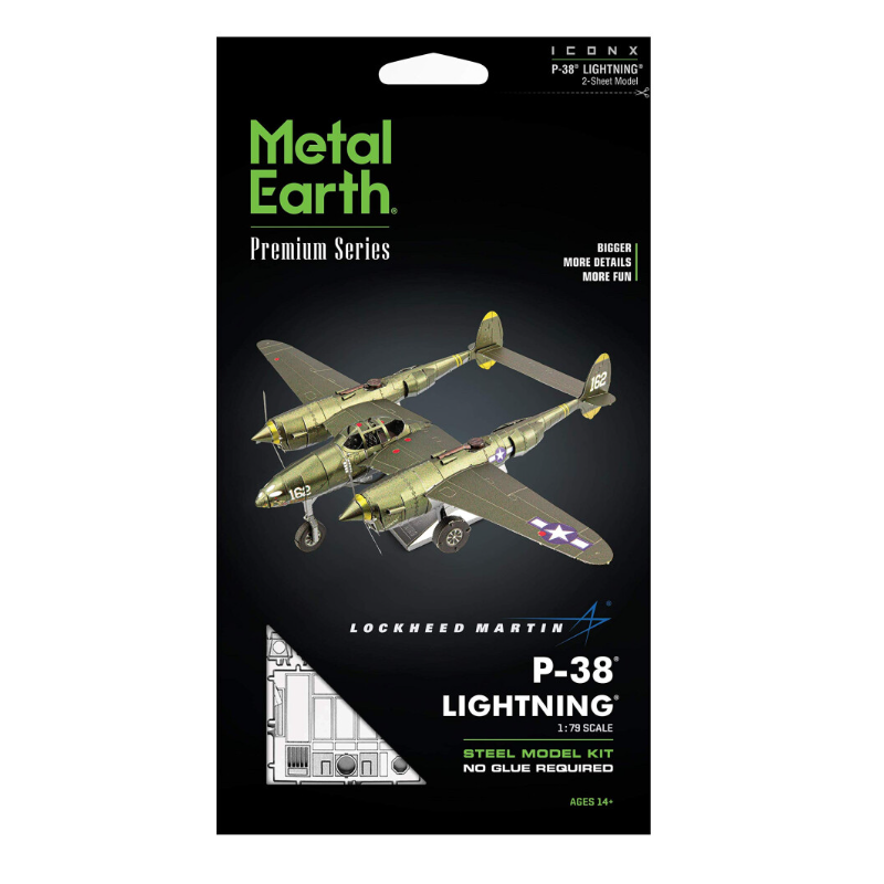 Maqueta Avión P-38 Lightning