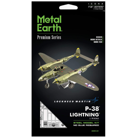 Maqueta Avión P-38 Lightning