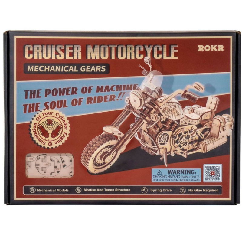 Maqueta Cruiser Motorcycle