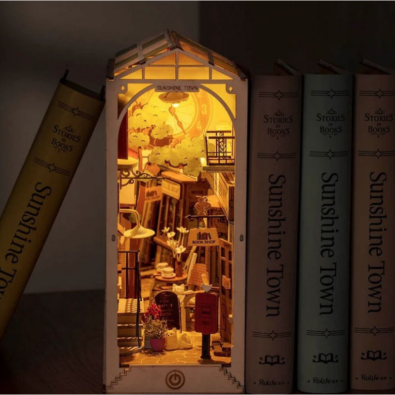 Maqueta Sujeta Libros Sunshine Town