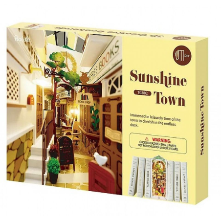 Maqueta Sujeta Libros Sunshine Town
