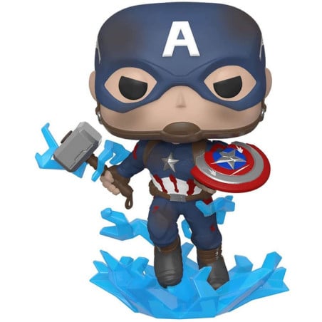Funko Pop Capitán América con Brokenshie