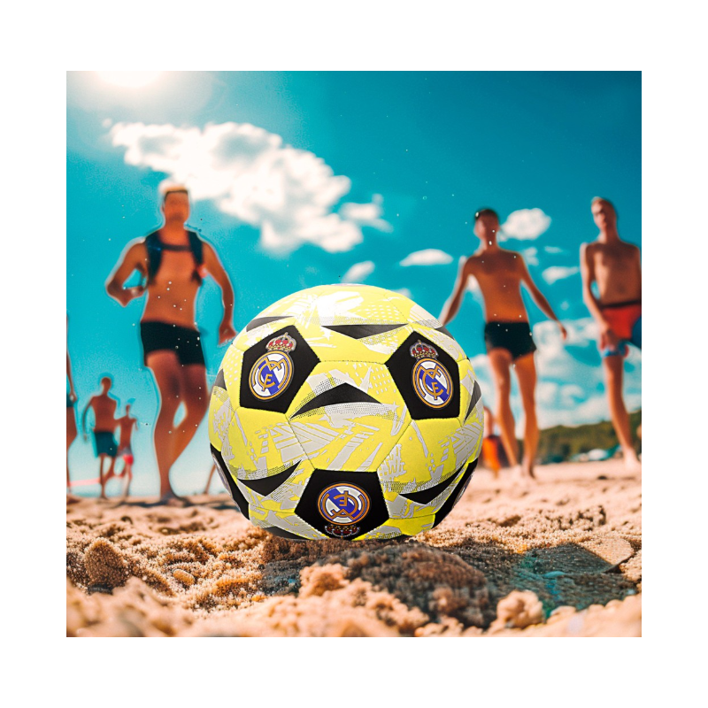 Balón Fútbol Playa Real Madrid Neopreno