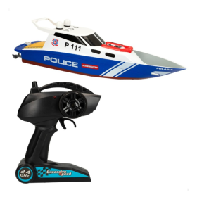 Lancha Patrullera Policía Rc De Colorbaby 2