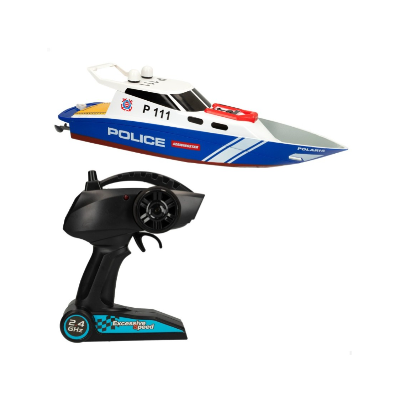 Lancha Patrullera Policía Rc