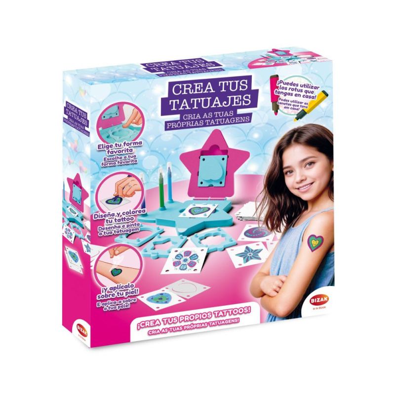 Crea Tus Tatuajes De Bizak