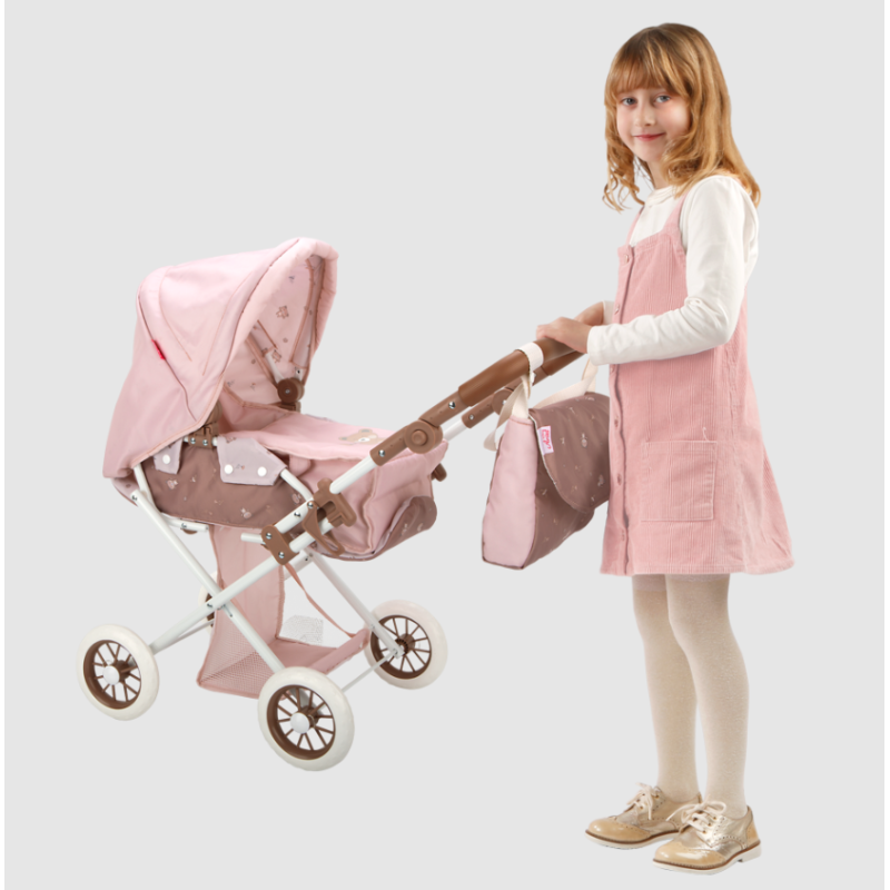 Muñeca Arias Coche Capota Bear 34x67x58 Cm