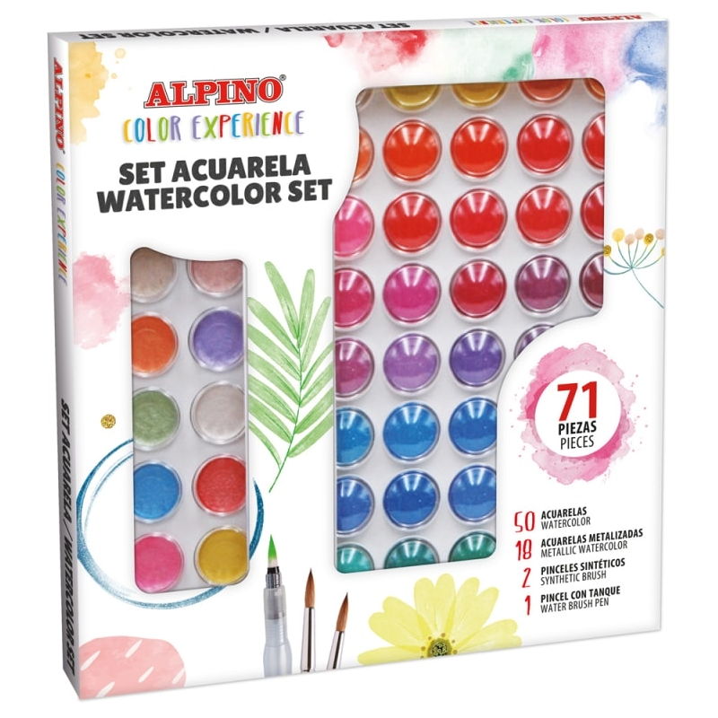 Alpino Set Acuarelas Color Experience  De Alpino