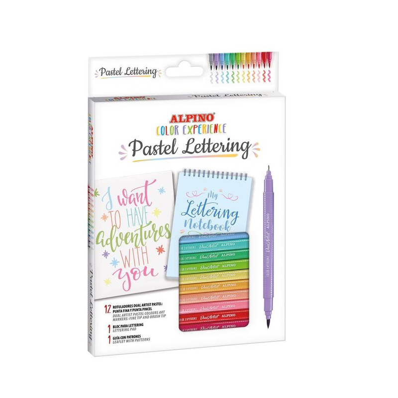 Alpino Set Color Experience Pastel Lettering De Alpino