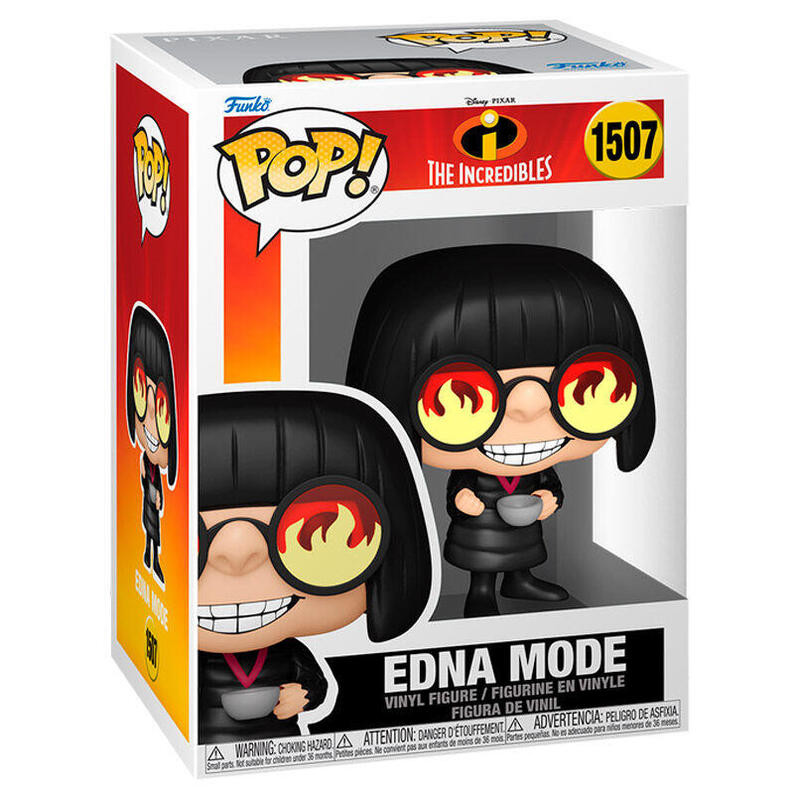 Funko Pop Edna Moda Los Increibles